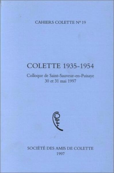 Colette 1935 1954 - Image principale