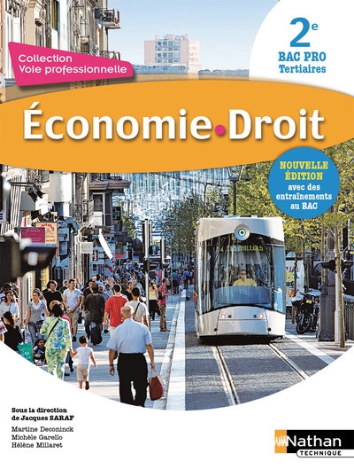 Économie droit - 2ème bac pro (voie professionnelle) elève - 2017 - Image principale