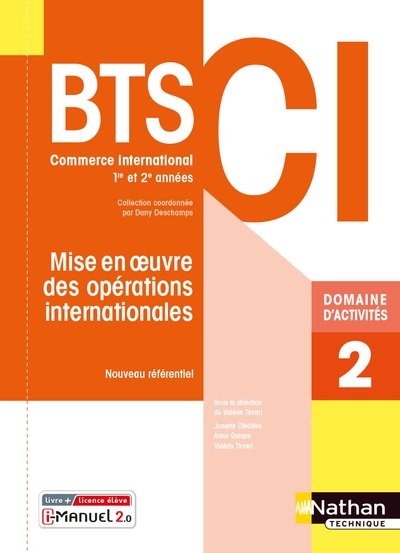 Mise en oeuvre des opérations internationales - bts ci livre+ licence élève 2021 - Image principale