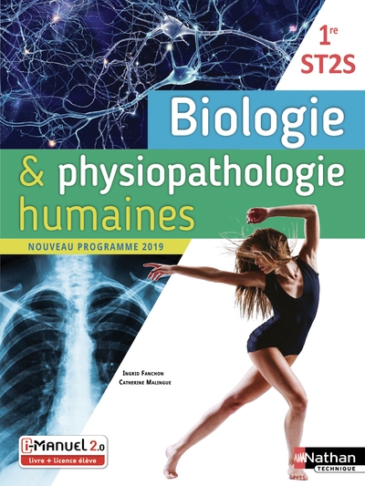Biologie et physiopathologie humaines - 1ère st2s - livre + licence élève 2019 - Image principale