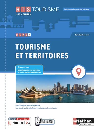Bloc de compétences 7 bts tourisme et territoires - licence numérique - Image principale