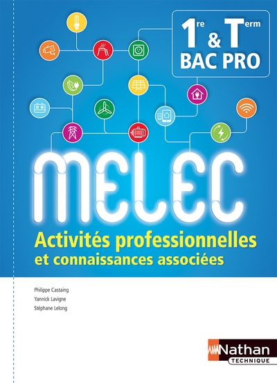 Activités professionnelles et connaissances associées - 1ère/term bac pro melec - elève - 2018 - Image principale