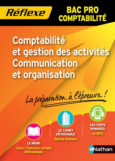 Comptabilite et gestion des activites communication organisation bac pro compta - memo reflexe n10 - Image principale
