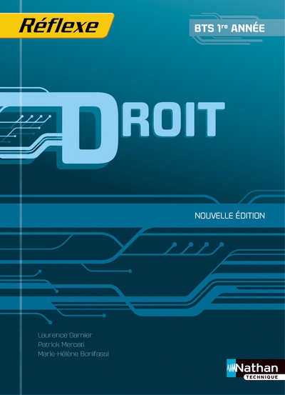 Droit - bts 1re année pochette réflexe bts livre de l'élève - Image principale