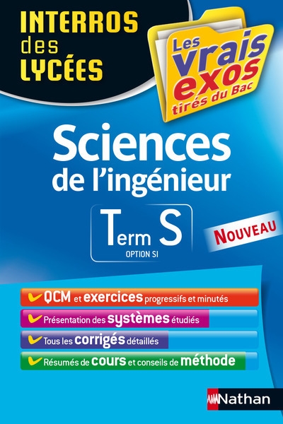 Interros des lycées sciences de l'ingénieur term s option si interros des lycées - Image principale