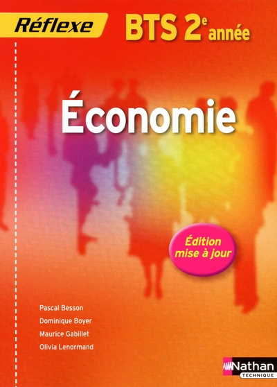 Economie bts 2 (pochette réflèxe) elève 2012 - Image principale