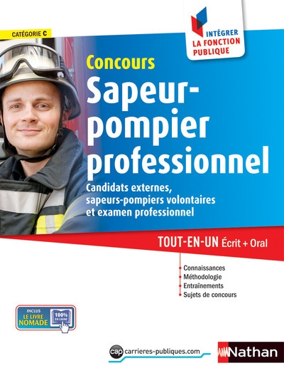 Concours sapeur-pompier professionnel catégorie c intégrer la fonction publique - Image principale