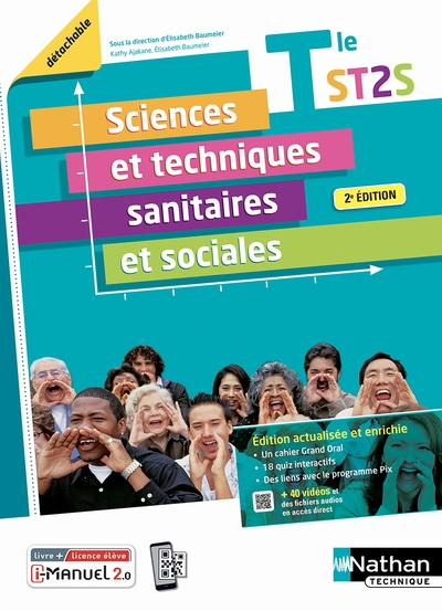 Sciences et techniques sanitaires et sociales - term st2s (pochette reflexe) - livre + licence élève - Image principale