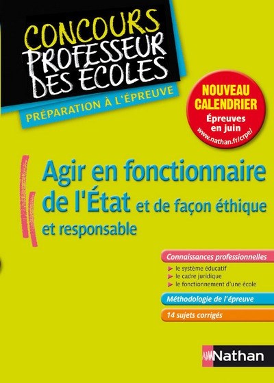 Agir en fonctionnaire de l'etat et de facon ethique et responsable (crpe) - 2011 - Image principale