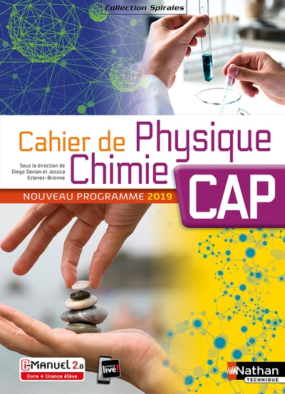Cahier de physique chimie - cap (spirales) - livre + licence élève - 2019 - Image principale
