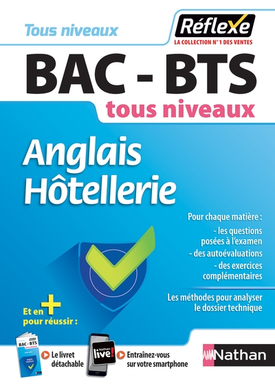 Anglais hôtellerie - bac - bts tous niveaux - réflexe numéro 18 - 2018 - Image principale