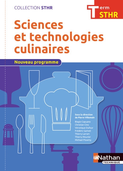 Sciences et technologies culinaires terminale (sthr) - elève 2017 - Image principale