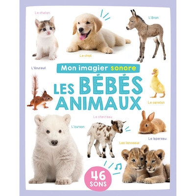 Mon imagier sonore - bébés animaux - Image principale