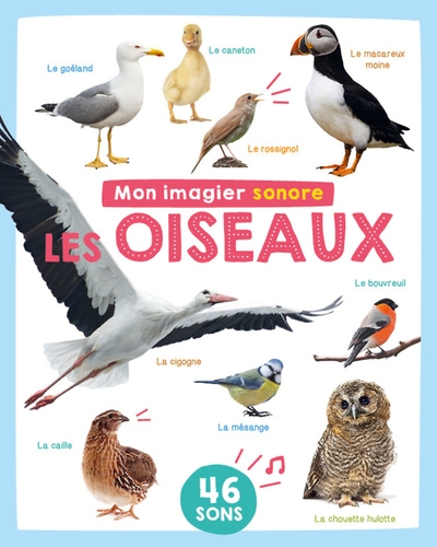 Mon imagier sonore - mon imagier sonore - oiseaux - Image principale