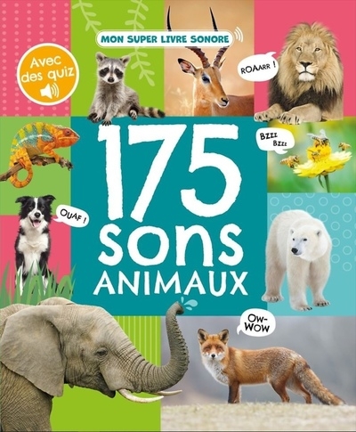 Mon livre sonore - 175 sons animaux - Image principale