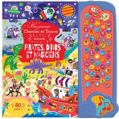 Mon premier cherche et trouve sonore - pirates, dinos et magiciens - Image principale