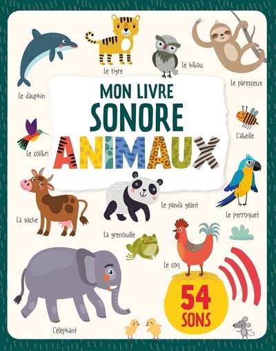 Mon livre sonore - animaux ne - Image principale