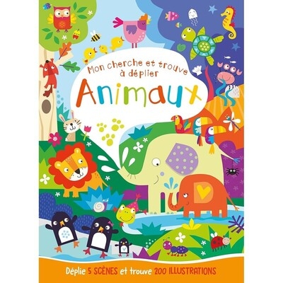 Mon cherche et trouve à déplier - animaux - Image principale