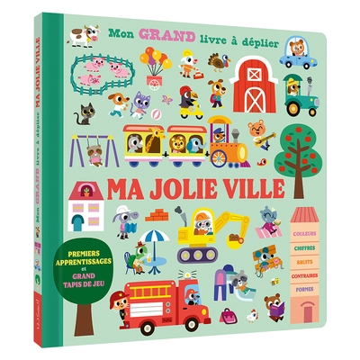 Mon grand livre à déplier - ma jolie ville - Image principale
