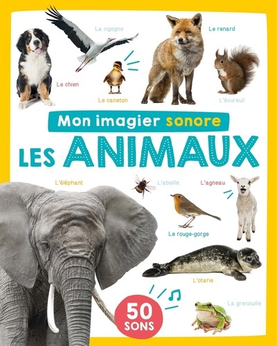 Mon imagier sonore - les animaux - Image principale