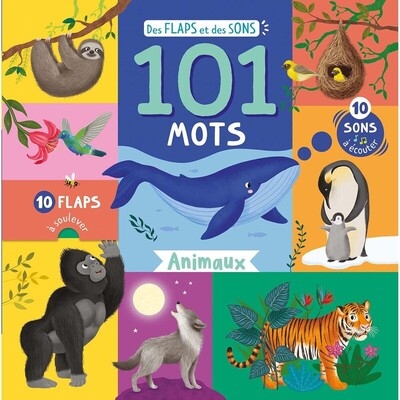 Flaps et sons - 101 mots - animaux - Image principale