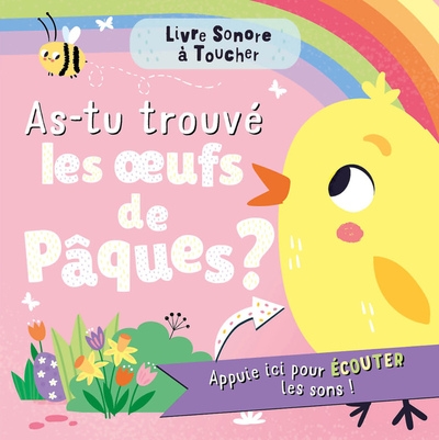 Livre sonore à toucher - as-tu trouvé un oeuf de pâques ? - Image principale