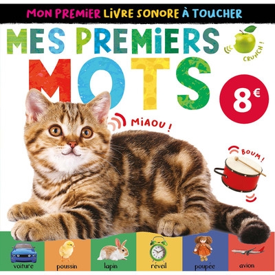 Mon premier livre sonore à toucher - mes premiers mots - Image principale