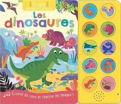 Les dinosaures - ecoute decouvre et observe - Image principale