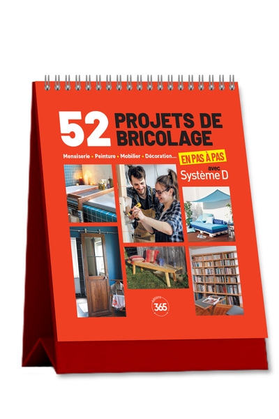 52 projets de bricolage en pas à pas avec système d - Image principale