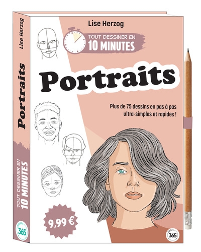 Tout dessiner en 10 minutes - portraits - Image principale