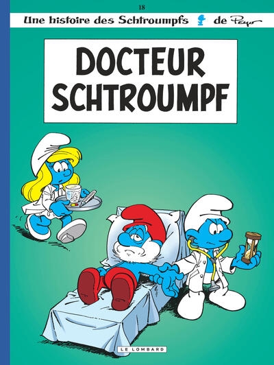 Les schtroumpfs lombard - tome 18 - docteur schtroumpf - Image principale