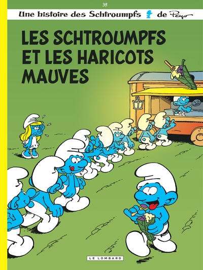 Les schtroumpfs lombard - tome 35 - les schtroumpfs et les haricots mauves - Image principale