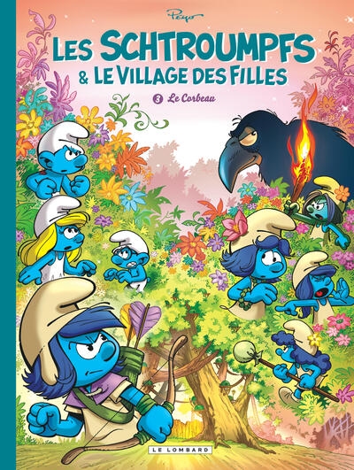 Les schtroumpfs et le village des filles - tome 3 - le corbeau - Image principale