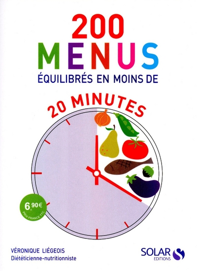 200 menus équilibrés en moins de 20 minutes - Image principale