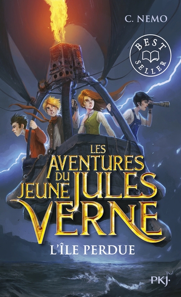 Les aventures du jeune jules verne - tome 1 l'île perdue - Image principale