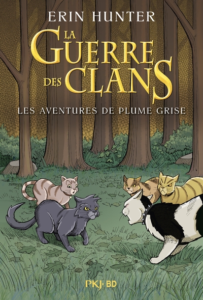 La guerre des clans illustrée - les aventures de plume grise - Image principale