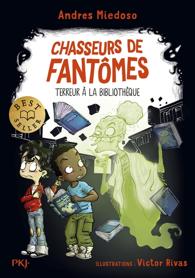 Chasseurs de fantômes - tome 05 terreur à la bibliothèque - Image principale