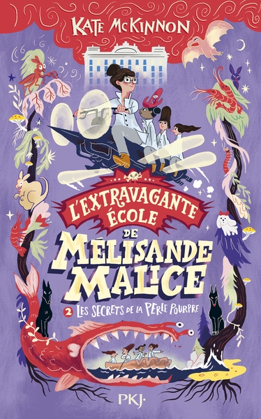 L'extravagante école de mélisande malice - tome 2 les secrets de la perle pourpre - Image principale