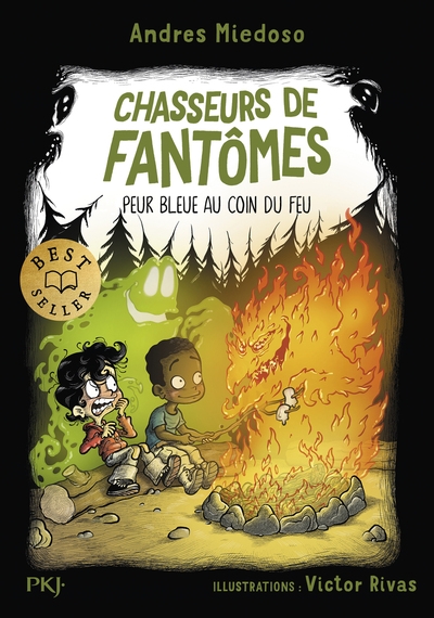 Chasseurs de fantômes - tome 08 peur bleue au coin du feu - Image principale