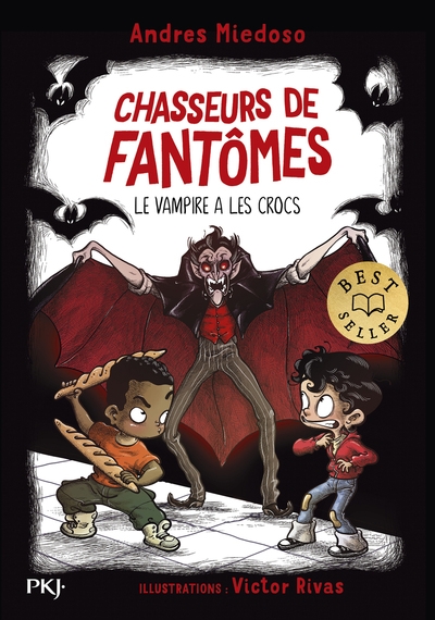 Chasseurs de fantômes - tome 13 le vampire a les crocs - Image principale
