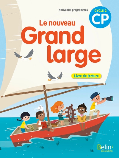 Le nouveau grand large cp – livre de lecture 2018 - Image principale