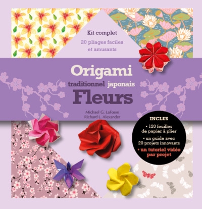Origami traditionnel japonais - fleurs - Image principale