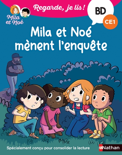Reg je lis ! bd mila et noé mènent l'enquête (ce1) - Image principale