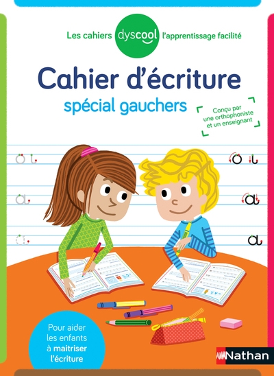 Cahier d'écriture pour gaucher-dyscool - Image principale