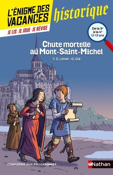 L'énigme des vacances de la 5e à la 4e - chute mortelle au mont-saint-michel - Image principale