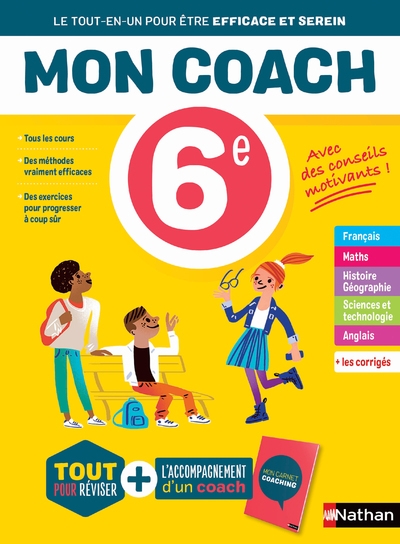 Mon coach - toutes les matières 6e - Image principale