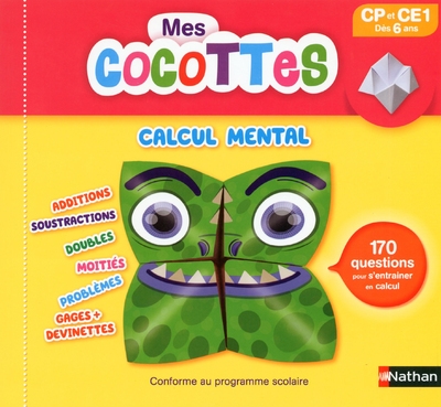 Calcul mental cp-ce1 - mes cocottes - Image principale