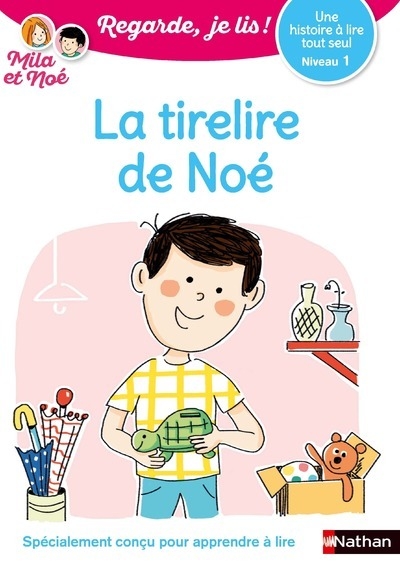 Regarde je lis ! une histoire à lire tout seul - la tirelire de noé - niveau 1 - Image principale