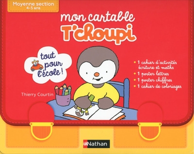 Mon cartable t'choupi moyenne section 4/5 ans - Image principale