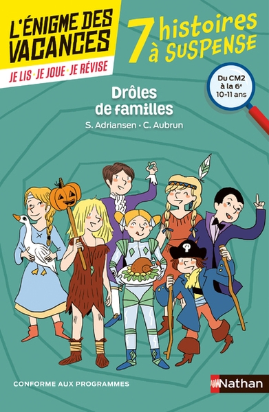 L'énigme des vacances du cm2 à la 6e drôles de familles ! - Image principale